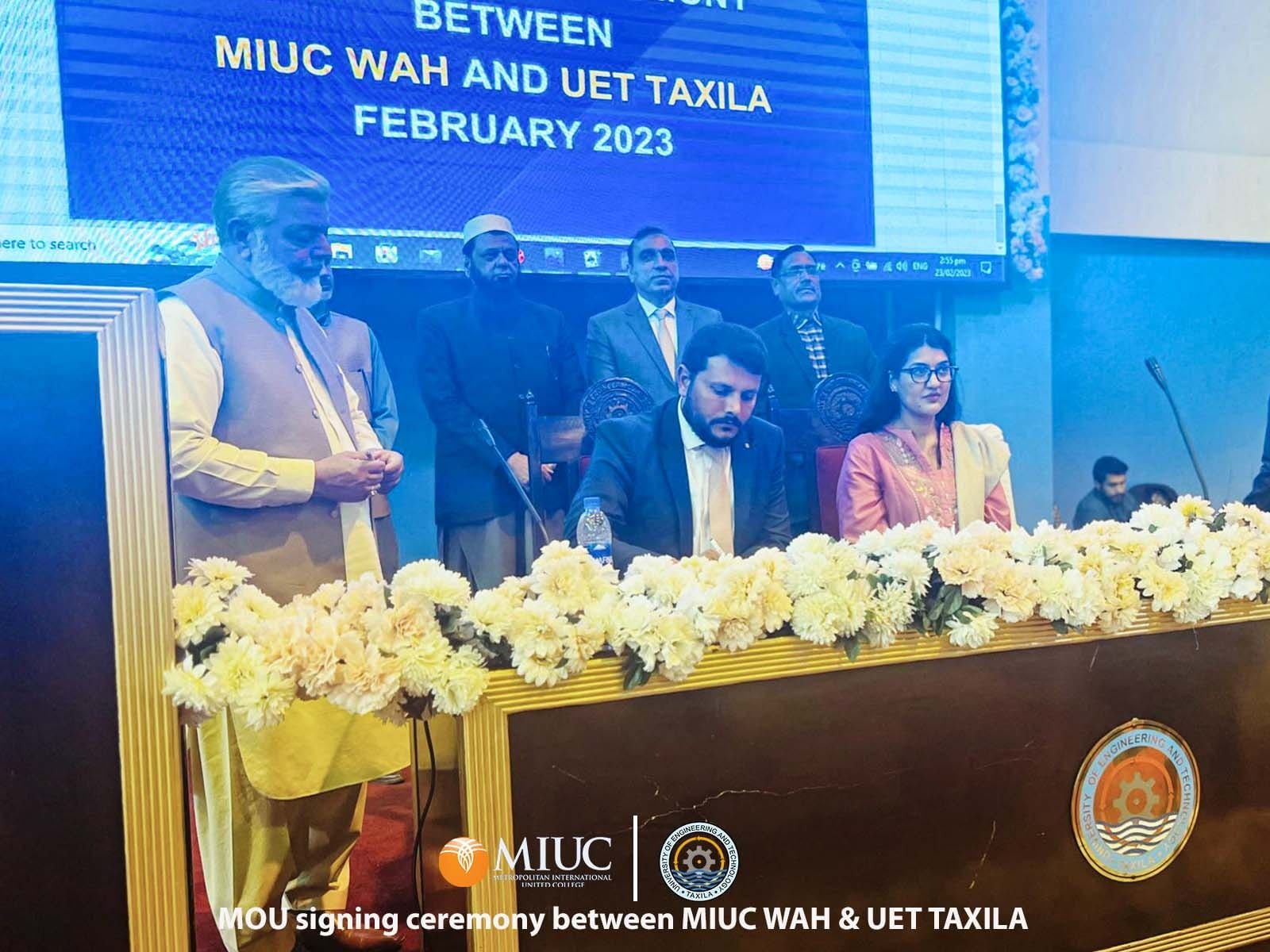 MIUC Wah and University of Engineering & Technology, Taxila enter into ...